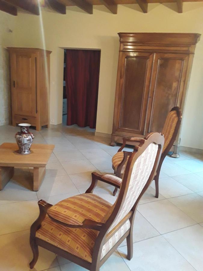 Chambre D'Hotes Cote Jardin Soulignonne Exterior foto